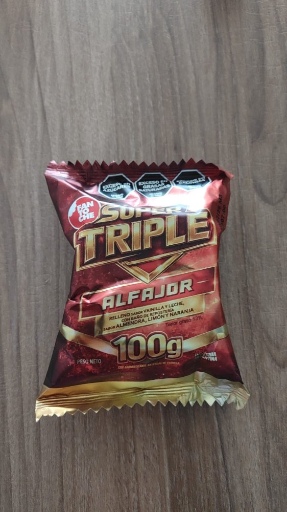 ALFAJOR SUPER TRIPLE FANTOCHE
