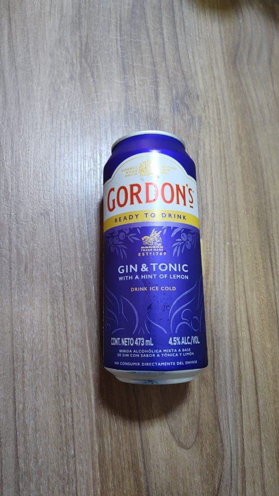 GIN TONIC GORDONS 473ML