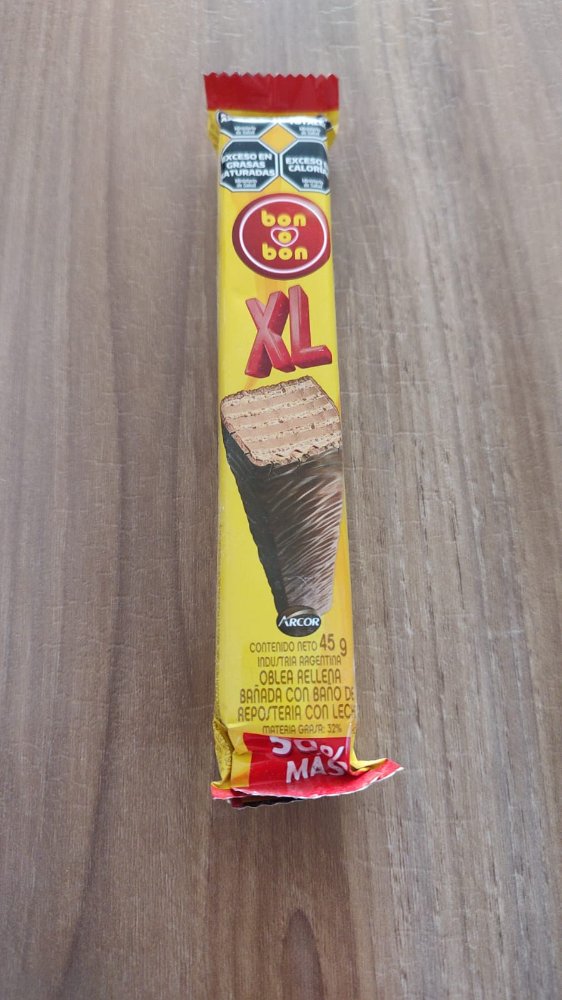 Chocolates OBLEA BON O BON XL NEGRA