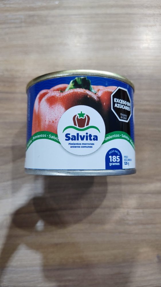 Enlatados MORRON EN LATA SALVITA185G