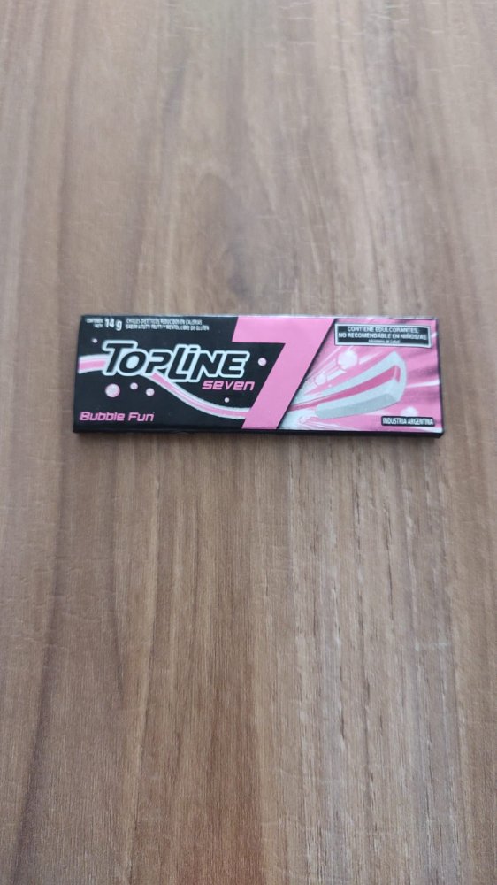 CHICLE TOPLINE SEVEN BUBBLE FUN