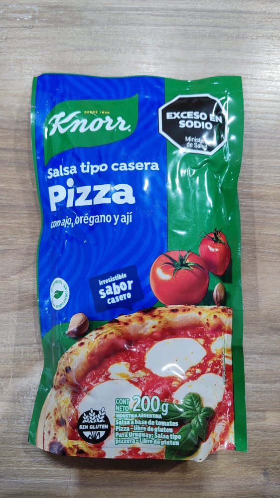 SALSA LISTA PIZZA KNORR
