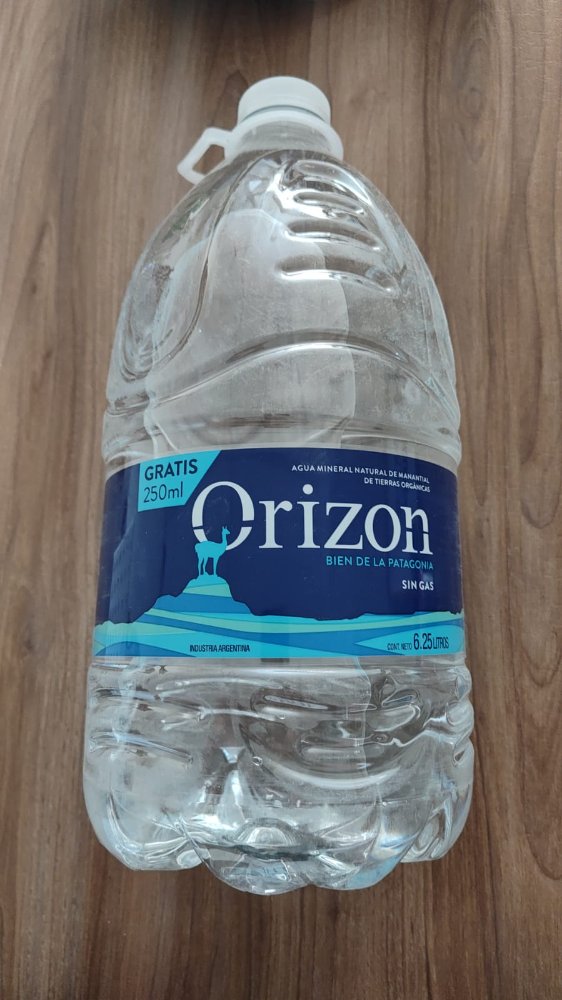 AGUA MINERAL ORIZON 6.25L