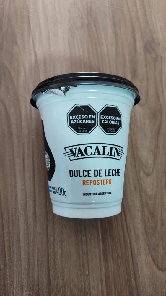 DULCE DE LECHE REPOSTERO VACALIN 400GR