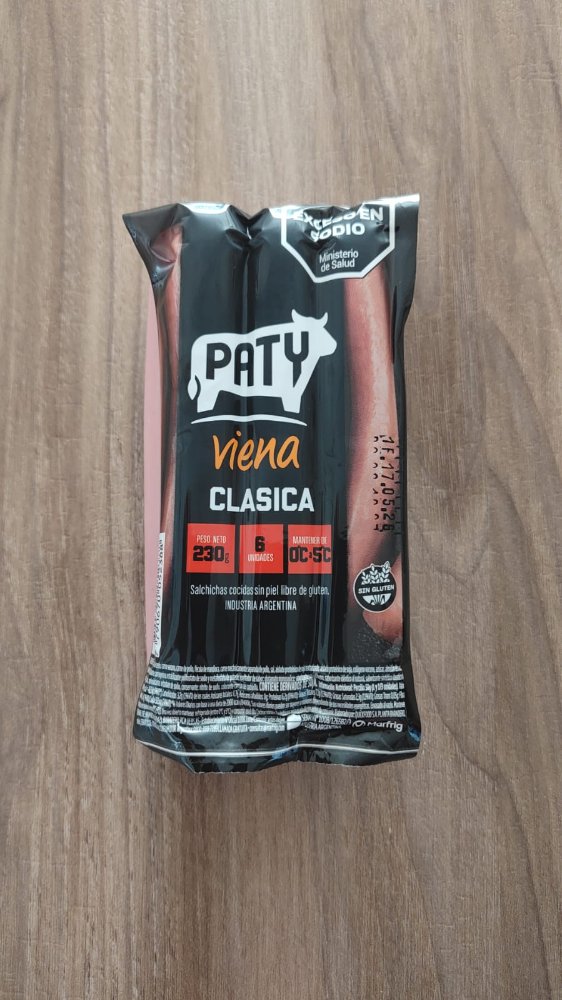SALCHICHAS PATYVIENA X6