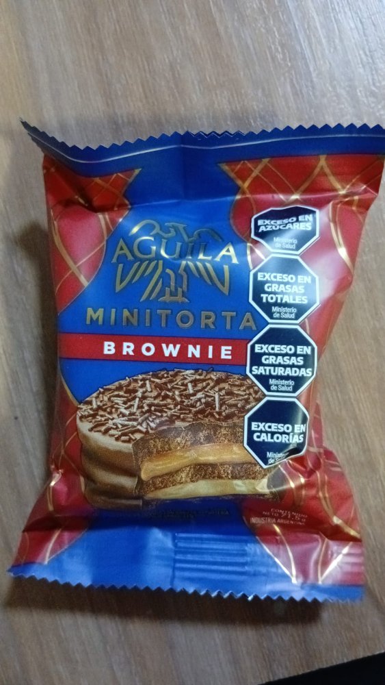 ALFAJOR AGUILA MINITORTA BROWNIE