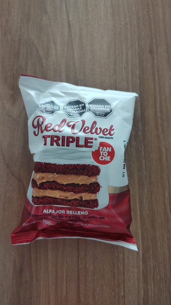 ALFAJOR RED VELVET TRIPLE