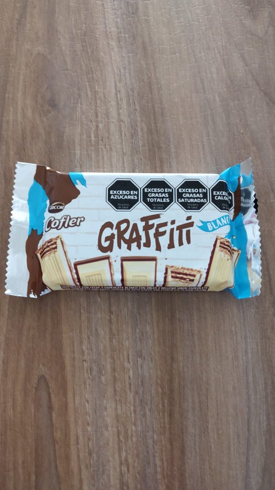 Chocolate GRAFFITI BLANCO 45G