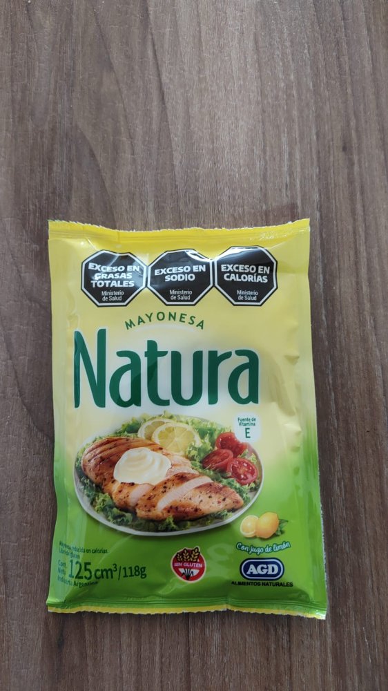 MAYONESA NATURA 118g