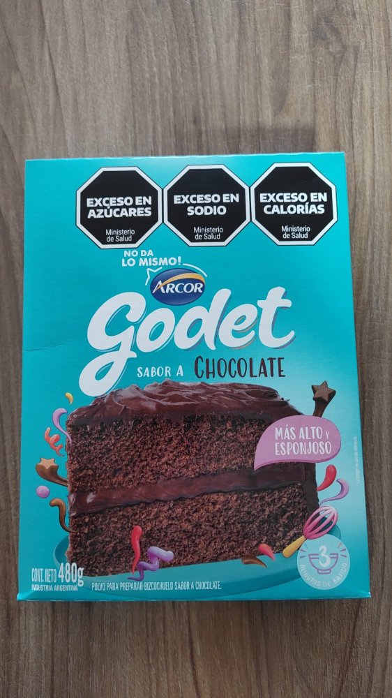BISCOCHUELO CHOCOLATE GODET ARCOR