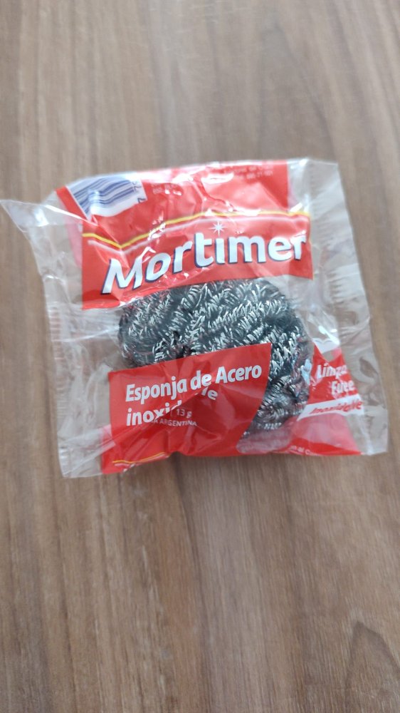 Limpieza ESPONJA DE ACERO MORTIMER