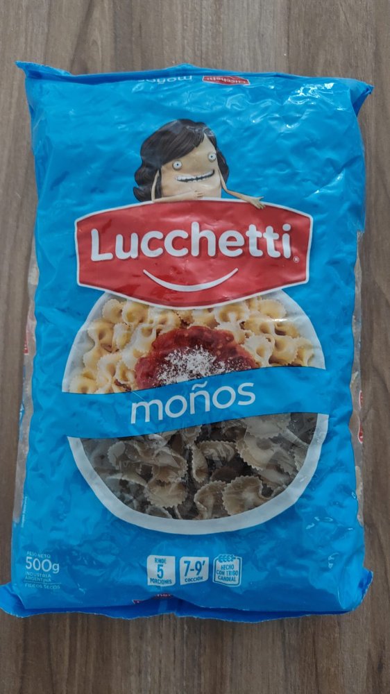 FIDEOS LUCCHETTI MOÑOS 500G