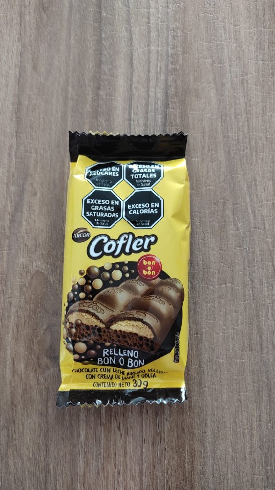 CHOCOLATE COFLER BON O BON 30G