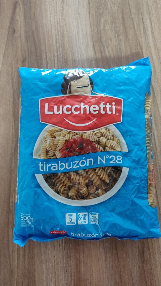 FIDEOS LUCCHETTI TIRABUZON