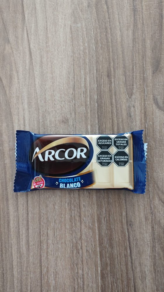 CHOCOLATE BLANCO ARCOR 25G