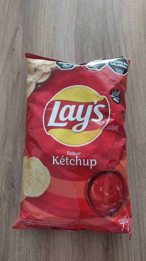 Snacks PAPAS LAYS KETCHUP 77G