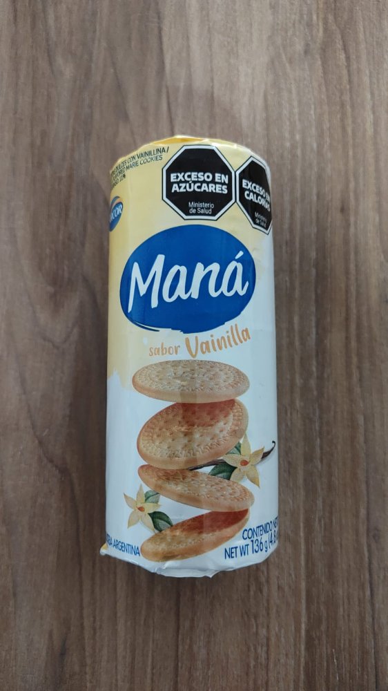 GALLETAS MANA VAINILLA