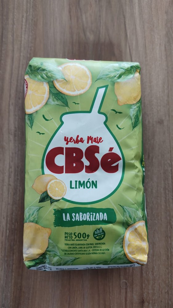 YERBA MATE CBSE LIMON 500gr