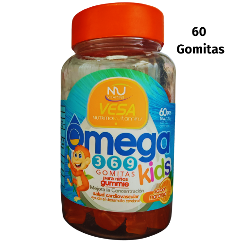 Omega 369 Kids 60 gomitas