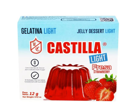 Gelatina light caja 85 gramos Castilla