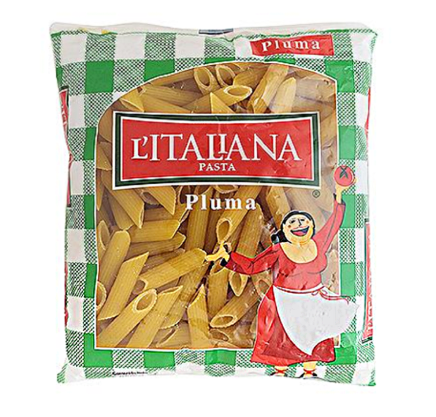 Pasta tipo Pluma 200gr
