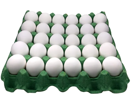 Caja de huevo blanco