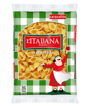 Pasta tipo caracolito Italiano 200gr