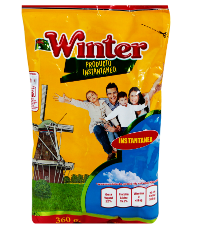 Leche Winter esencial bolsa 360 gramos
