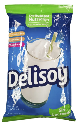 Suplemento Alimenticio  Delisoy 360 gramos