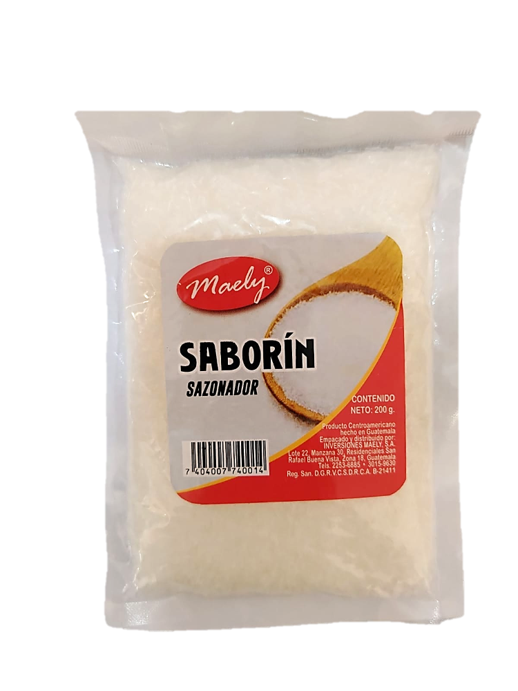 Saborín bolsa 1 libra Maely