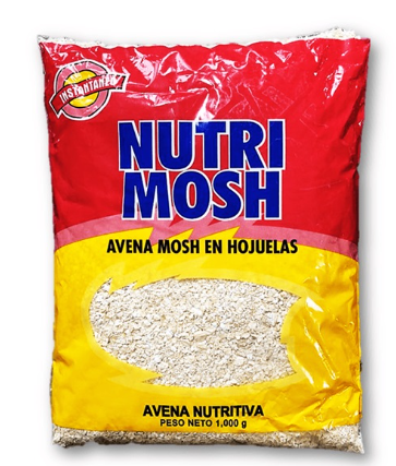 Avena en hojuelas bolsa 1000 gramos Nutrimosh