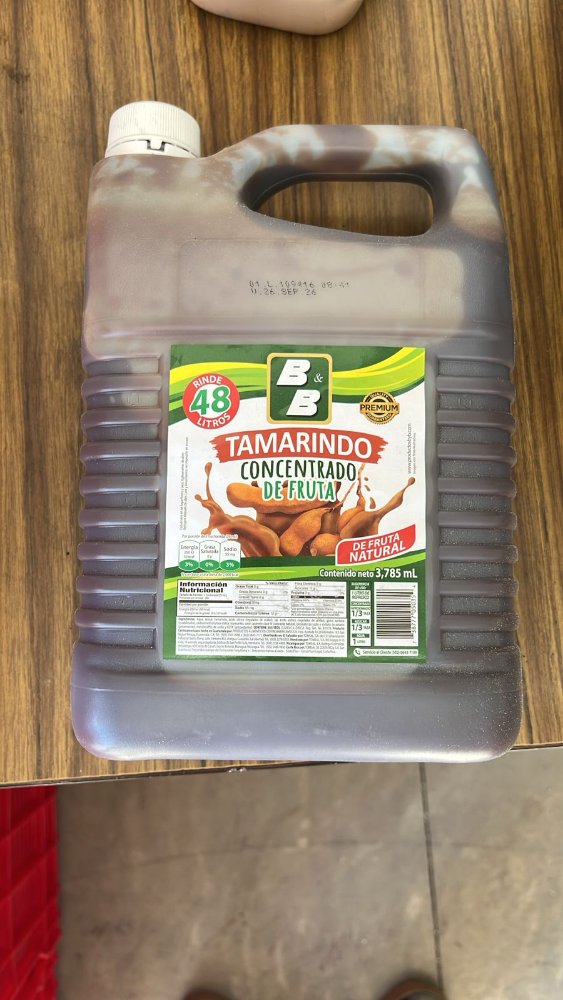 Tamarindo envase de galon