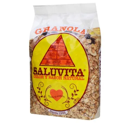 Granola bolsa 400 gramos