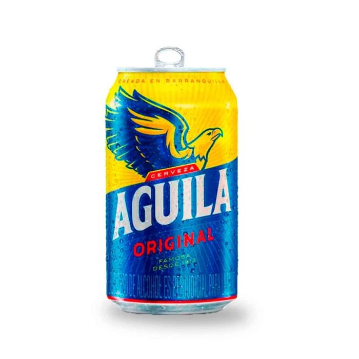 Águila pequeña en lata