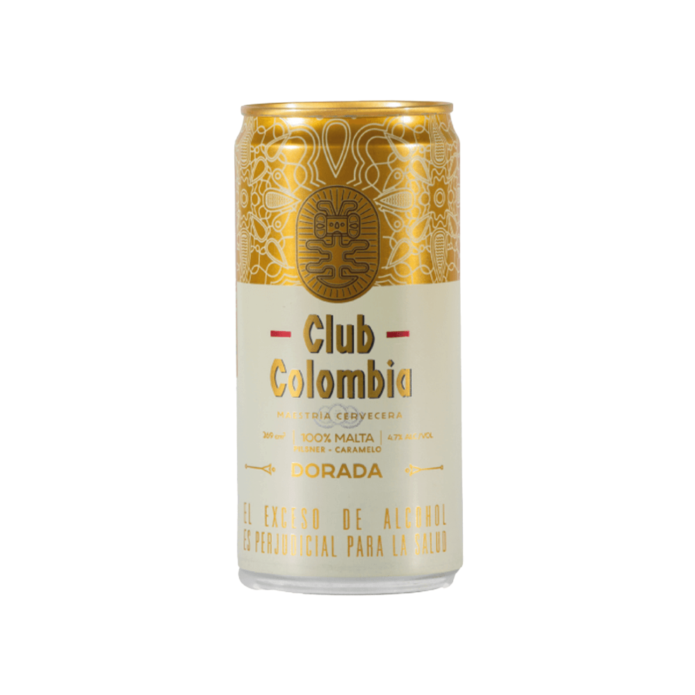 club Colombia en lata grande