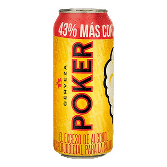 poker pequeña lata grande