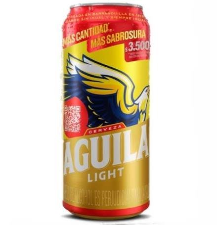 cerveza light grande lata