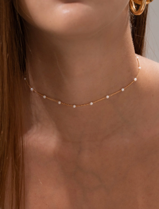 CHOKER PERLAS