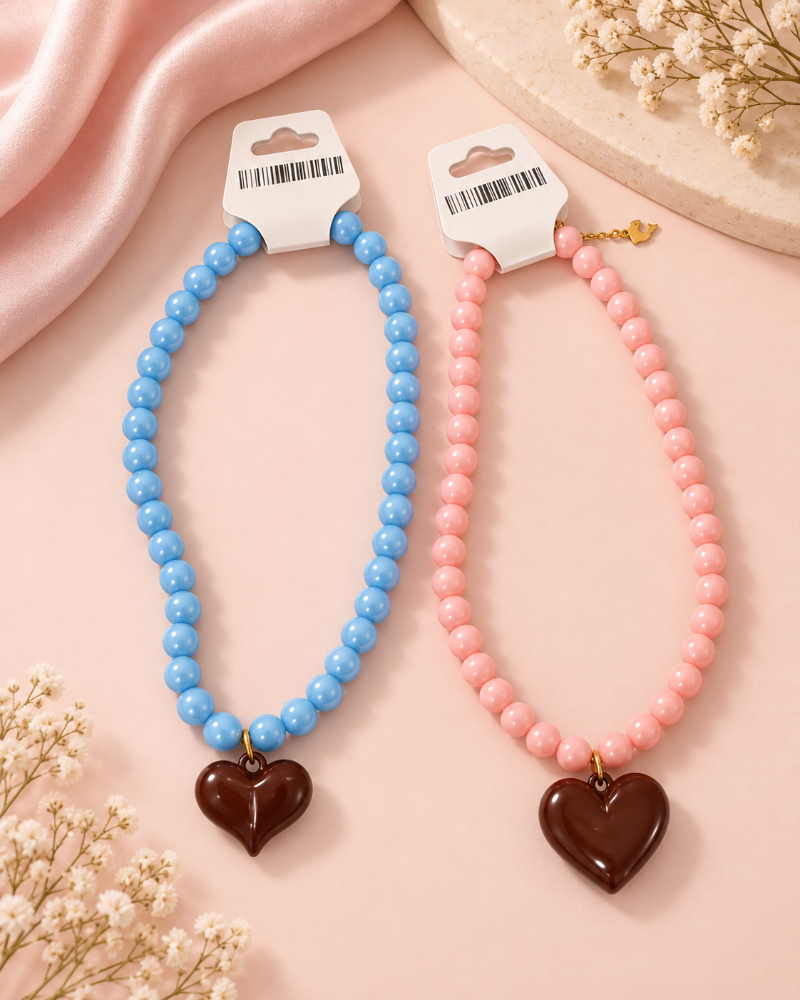 CAMILA CADENA PERLAS MEDIANA CORAZON