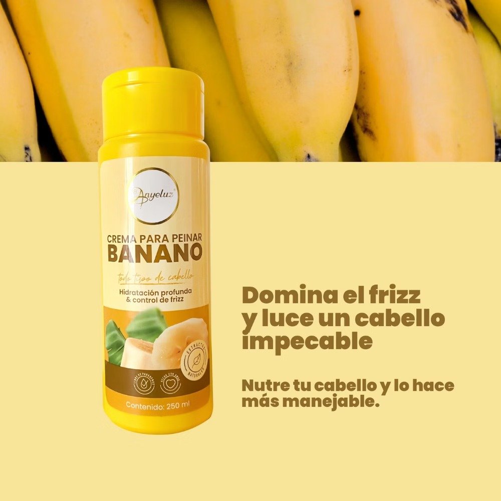 CREMA PARA PEINAR BANANO