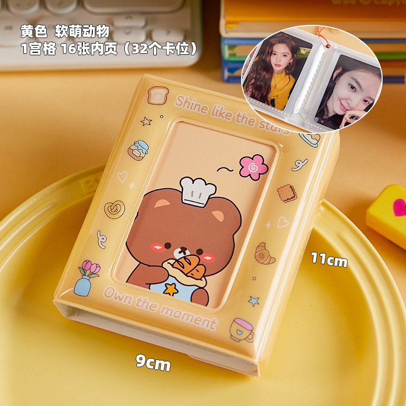 MINI BINDER CON BROCHE OSITO