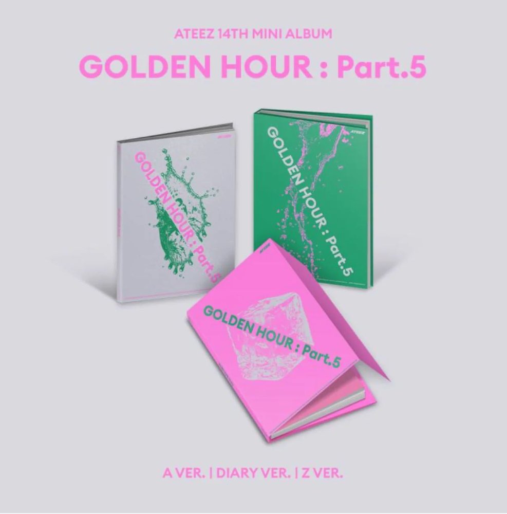 ATEEZ - 14TH MINI ALBUM (GOLDEN HOUR: Part.5) STANDARD Ver.