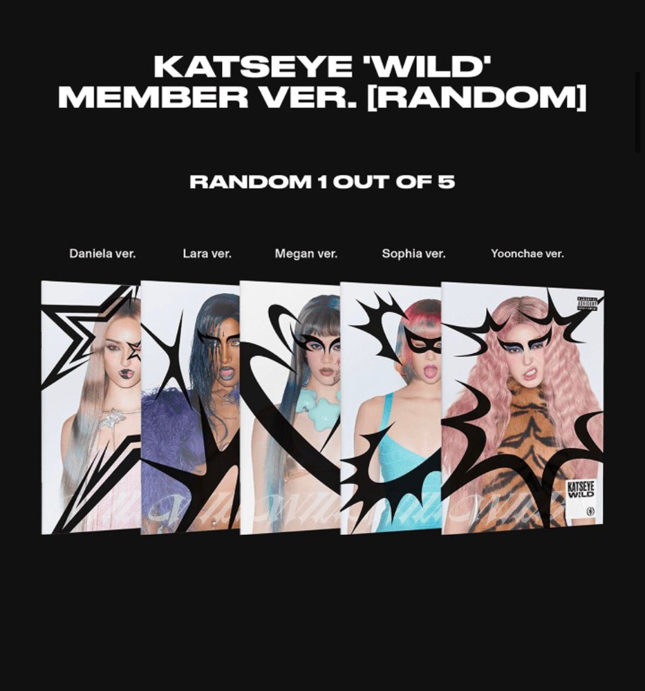 KATSEYE - WILD MEMBER FACES