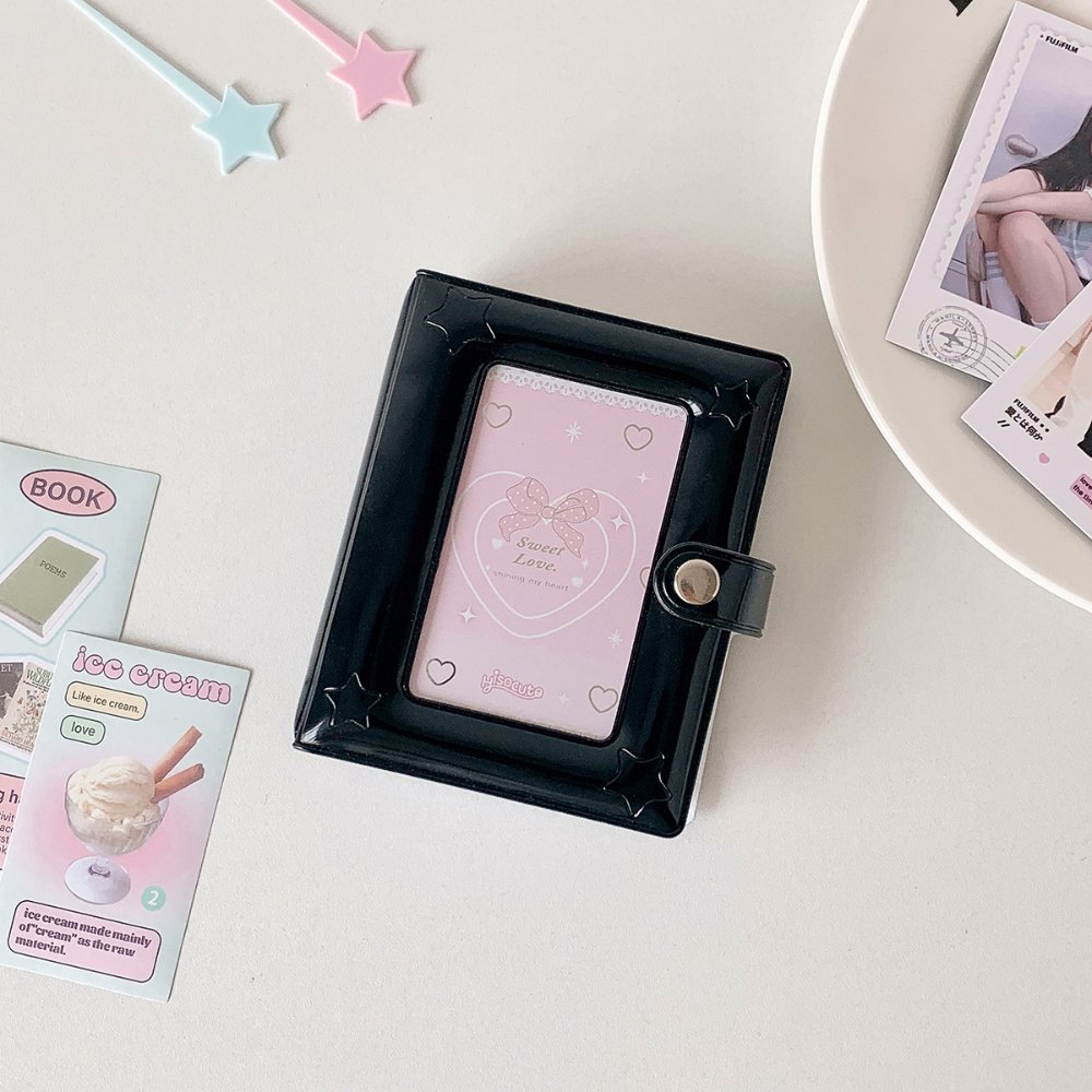 MINI BINDER CON BROCHE NEGRO