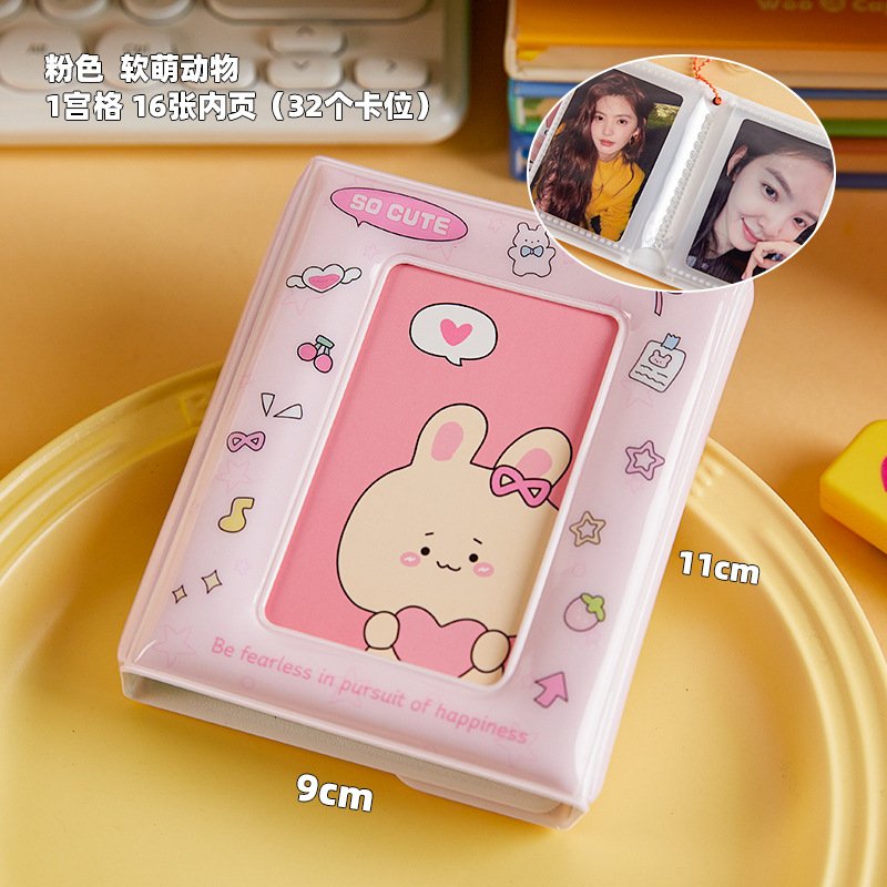 MINI BINDER CON BROCHE CONEJO