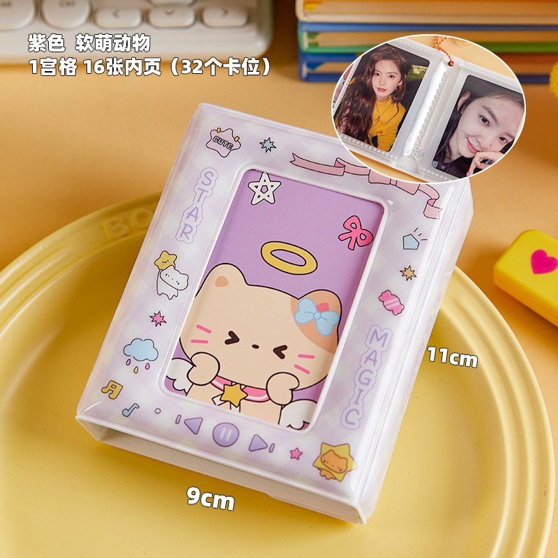 MINI BINDER CON BROCHE GATITO