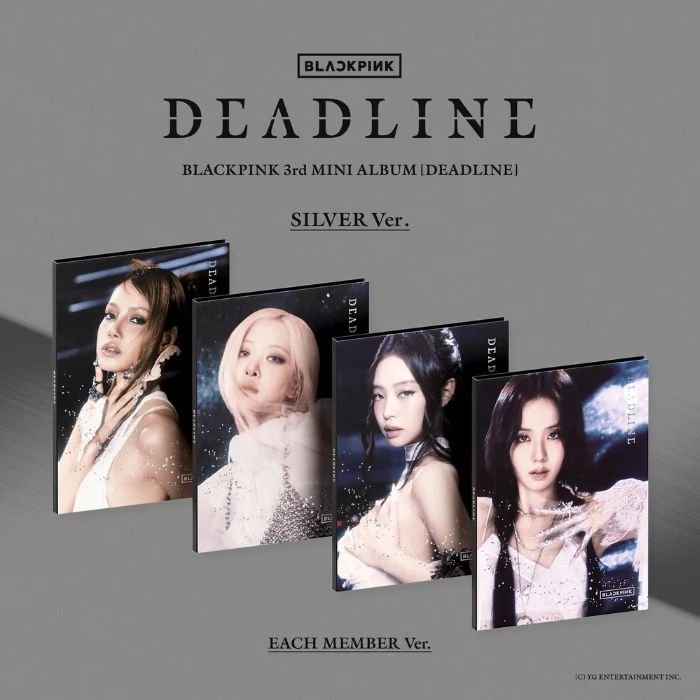 BLACKPINK - 3rd MINI ALBUM [DEADLINE] SILVER Ver.