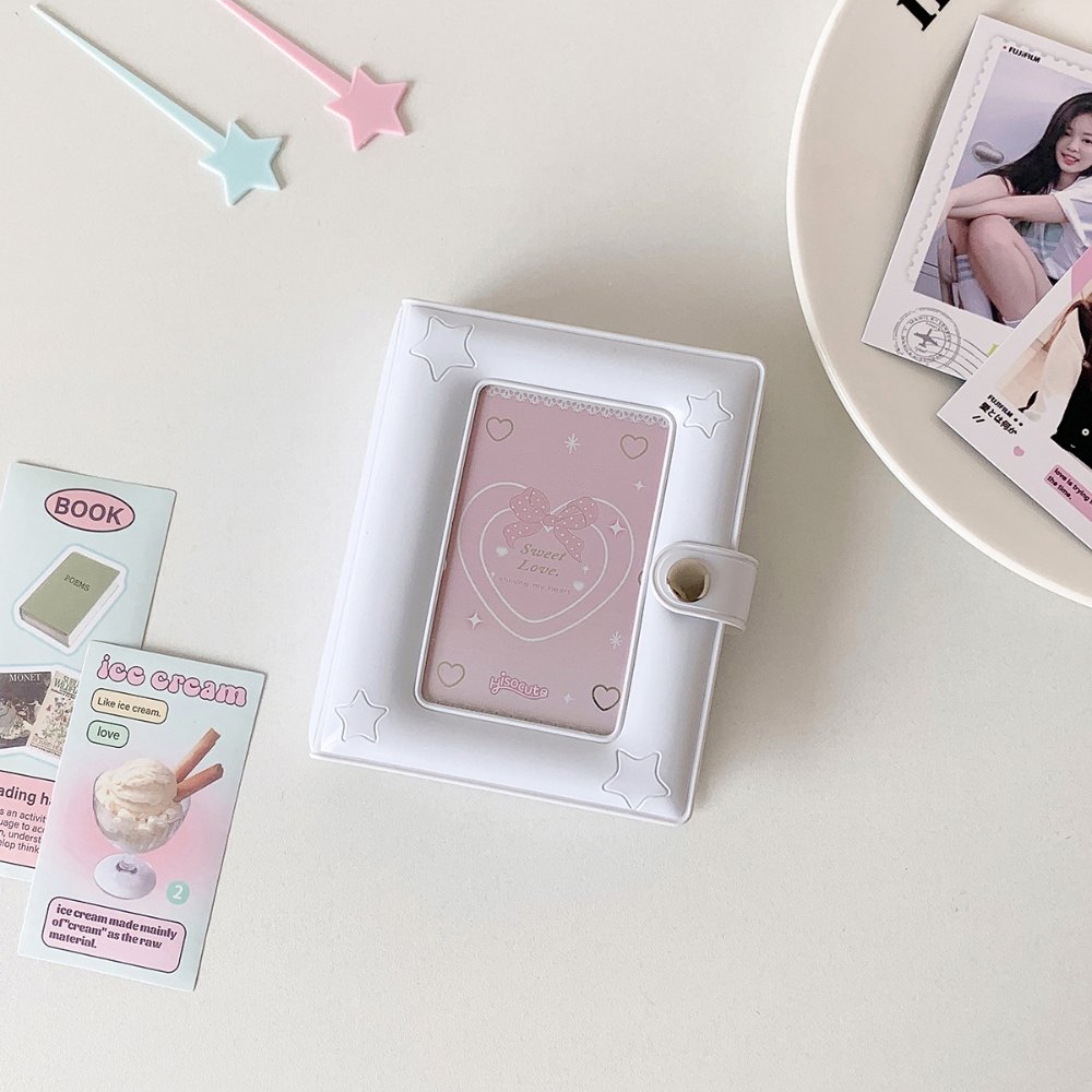 MINI BINDER CON BROCHE BLANCO