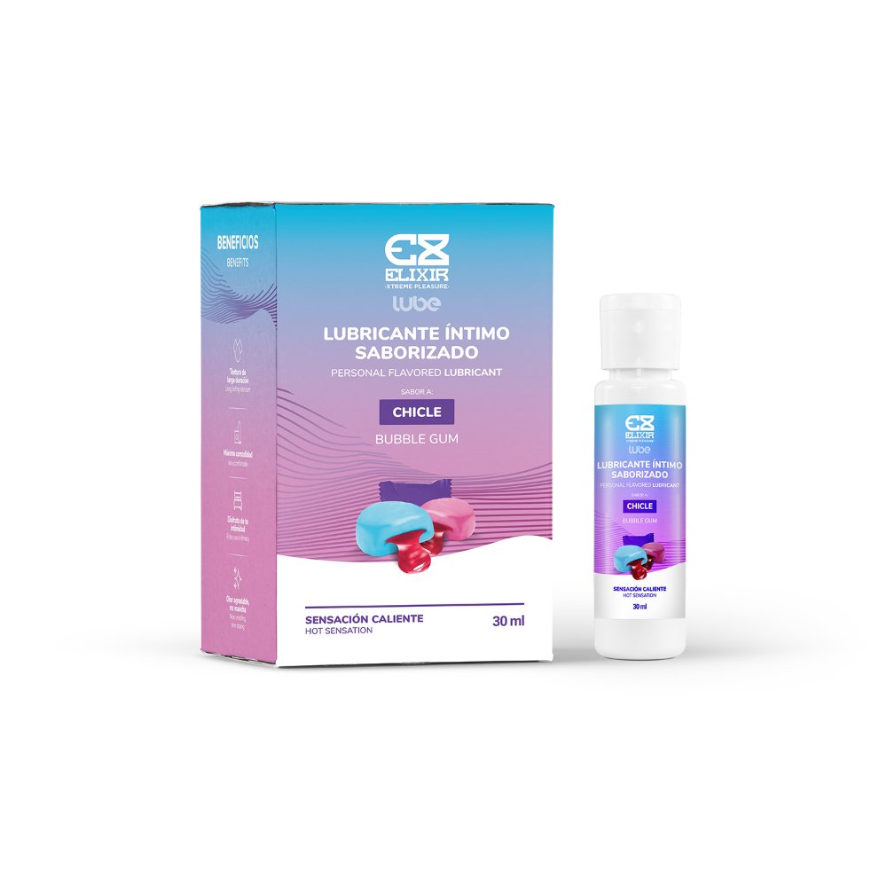 Elixir Lubricante Caliente Chicle
