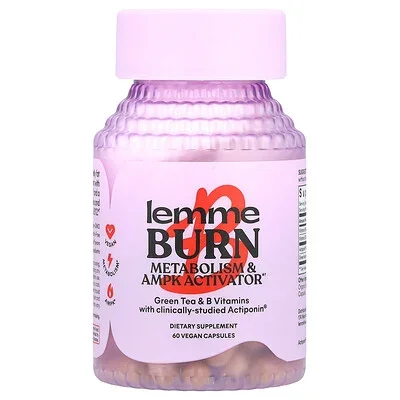 Lemme, Activador de quemaduras, metabolismo y AMPK, 60 cápsulas veganas